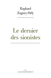 Front cover_Le dernier des sionistes