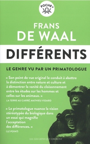 Front cover_Différents : le genre vu par un primatologue