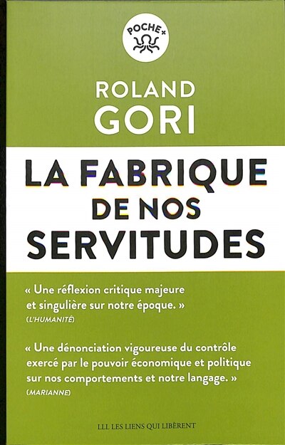 Couverture_La fabrique de nos servitudes