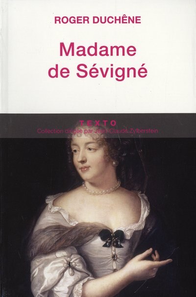 Front cover_Madame de Sévigné ou La chance d'être femme