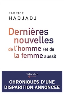 Front cover_Dernières nouvelles de l'homme (et de la femme aussi)