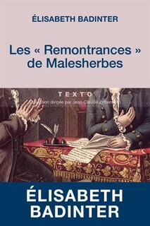Front cover_Les Remontrances de Malesherbes