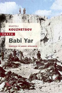 Front cover_Babi Yar