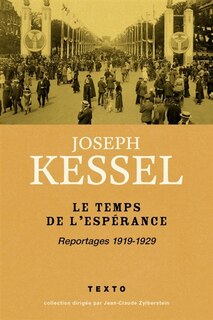 Front cover_Le temps de l'espérance