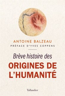 Front cover_Brève histoire des origines de l'humanité