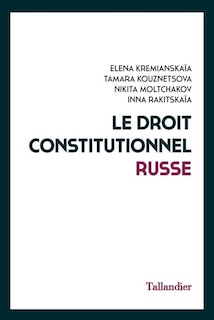 Front cover_Le droit constitutionnel russe