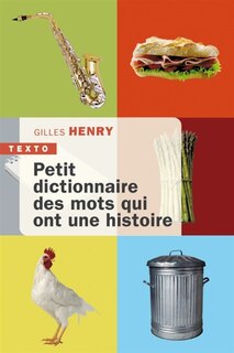 Couverture_Petit dictionnaire des mots qui ont une histoire