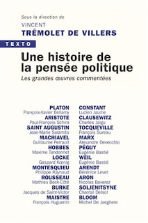 Front cover_Une histoire de la pensée politique