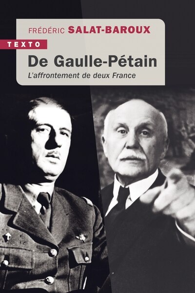 Couverture_De Gaulle-Pétain