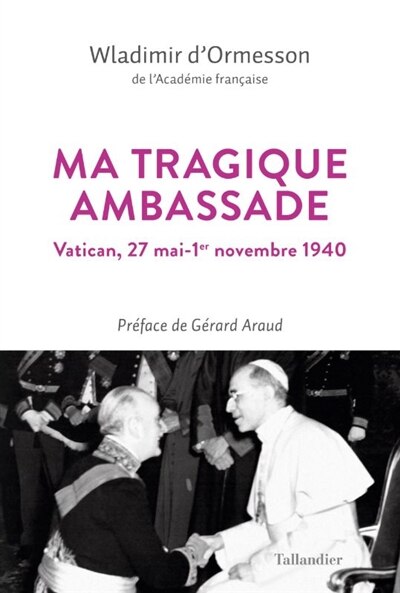 Front cover_Ma tragique ambassade