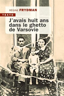 Front cover_J'avais huit ans dans le ghetto de Varsovie