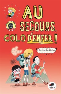 Couverture_Au secours, colo d'enfer !