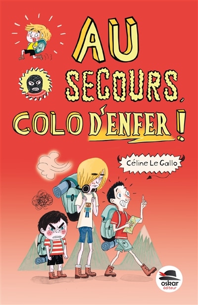 Couverture_Au secours, colo d'enfer !