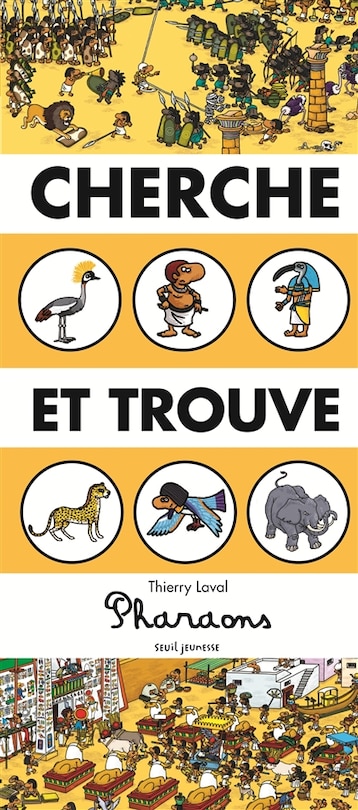 Front cover_Cherche et trouve : pharaons