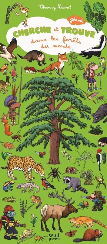 Front cover_Cherche et trouve géant dans les forêts du monde