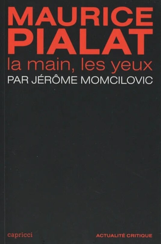 Front cover_Maurice Pialat