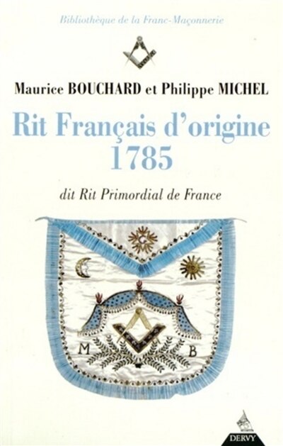 Couverture_Rit français d'origine, 1785