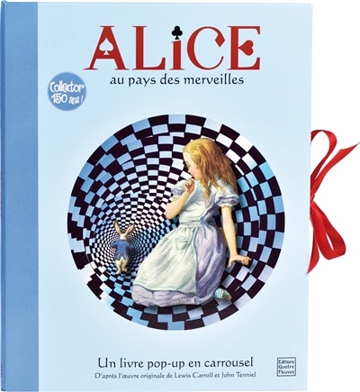 Alice au pays des merveilles: un livre pop-up en carrousel