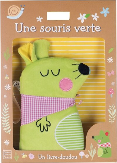 Une souris verte: un livre-doudou