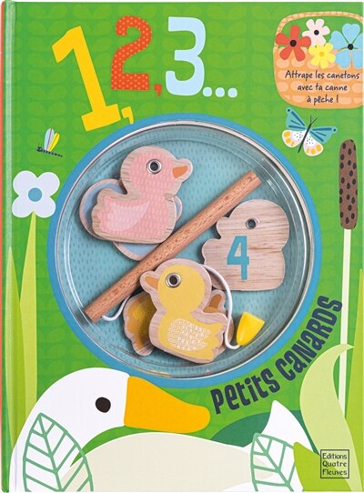 1, 2, 3... petits canards: attrape les canetons avec ta canne à pêche !