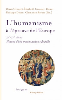 Couverture_L' humanisme à l'épreuve de l'Europe