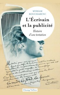 Front cover_L' écrivain et la publicité