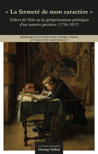 Front cover_La fermeté de mon caractère