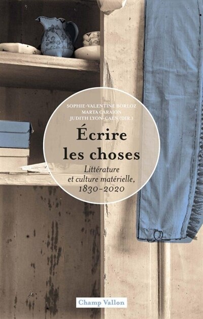 Couverture_Ecrire les choses