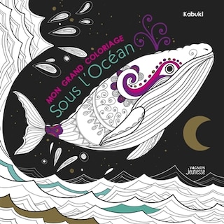 Front cover_Mon grand coloriage : sous l'océan