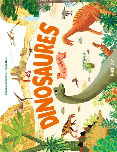 Front cover_Les dinosaures en relief