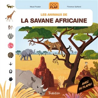 Front cover_Les animaux de la savane africaine