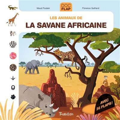 Front cover_Les animaux de la savane africaine