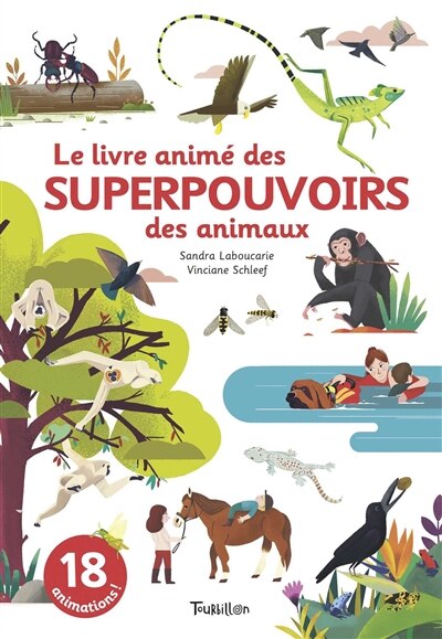 Front cover_Le livre animé des superpouvoirs des animaux