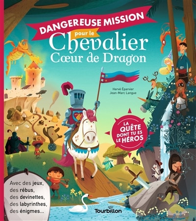 Front cover_Dangereuse mission pour le chevalier Coeur de Dragon