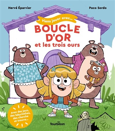Couverture_Viens jouer avec... Boucle d'or et les trois ours