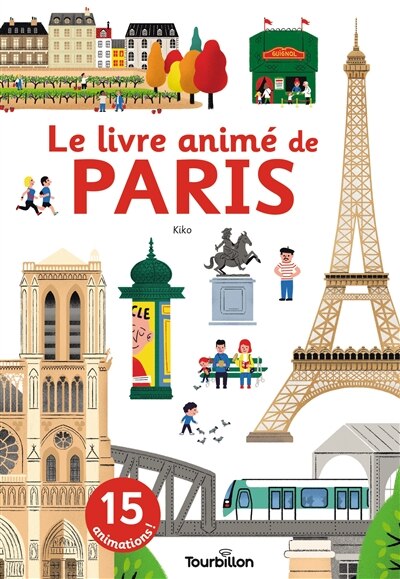 Couverture_Le livre anim&eacute; de Paris