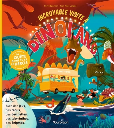 Front cover_Incroyable aventure à Dinoland