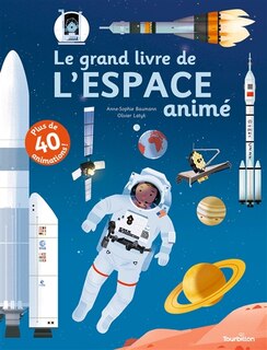 Front cover_Le grand livre de l'espace animé