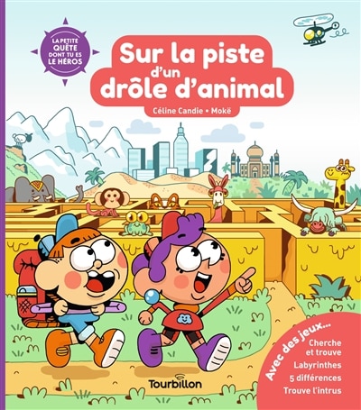 Front cover_Sur la piste d'un drôle d'animal