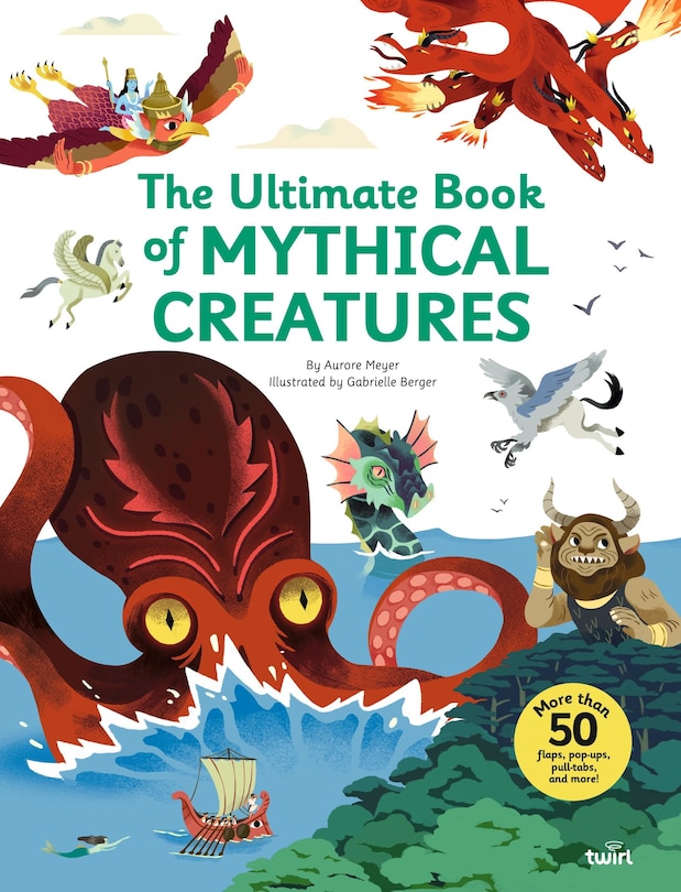 Front cover_The Ultimate Book of Mythical Creatures