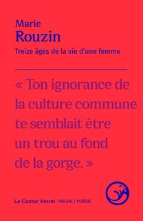 Couverture_Treize &acirc;ges de la vie d'une femme