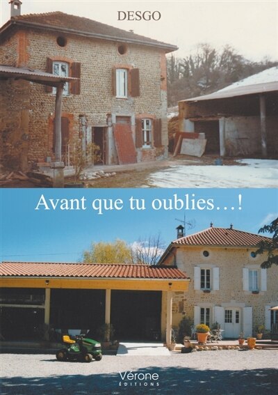 Front cover_Avant que tu oublies... !