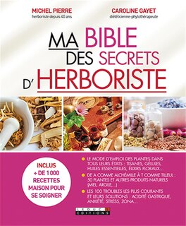 Couverture_Ma bible des secrets d'herboriste