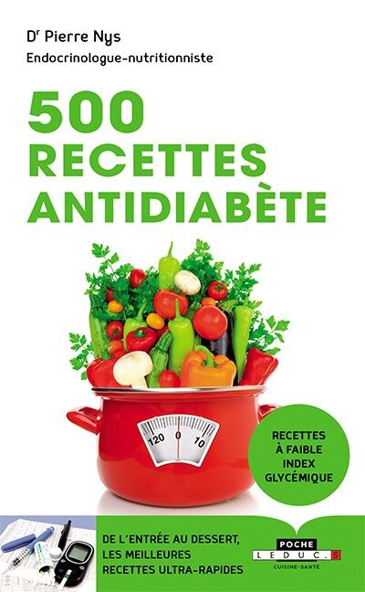 Couverture_500 recettes antidiabète