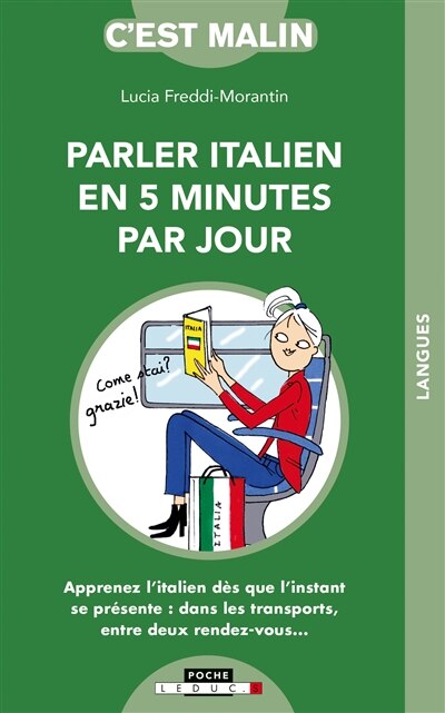 Front cover_Parler italien en 5 minutes par jour