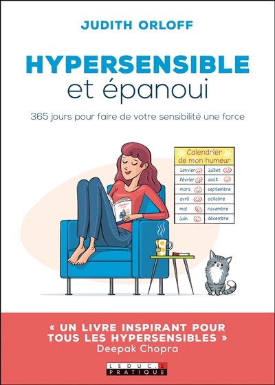 Couverture_Hypersensible et épanoui : 365 jours pour faire de votre sensibilité une force