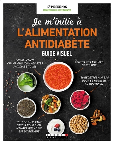 Couverture_Je m'initie à l'alimentation antidiabète