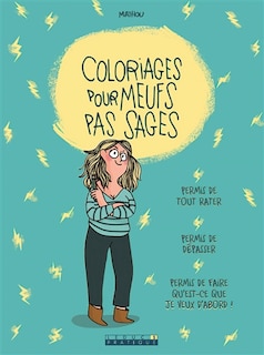 Couverture_Coloriages pour meufs pas sages