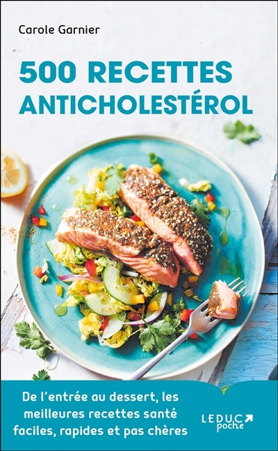 Front cover_500 Recettes Anticholestérol