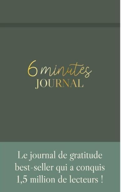 Front cover_Mon Carnet 6 Minutes